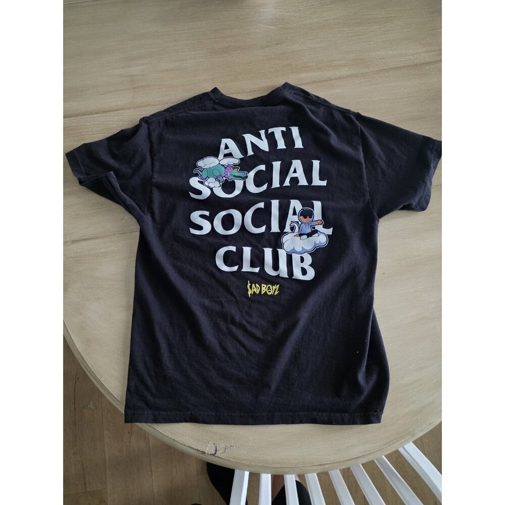 Anti Social Social Club x Sad Boyz - Black T-Shirt - Size Xtra Large (XL)